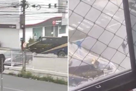 Tentativa de roubo a carro-forte termina em tiroteio e perseguição em Campina Grande