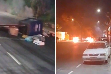 Moradores de Narandiba protestam após morte de mulher