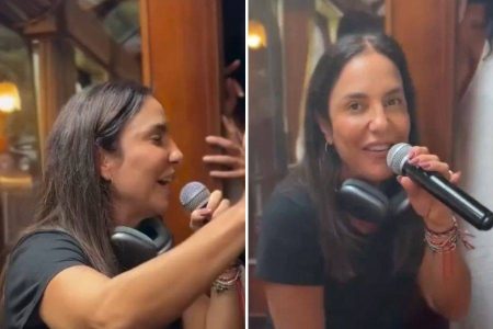 Ivete Sangalo surpreende passageiros e canta em trem durante viagem ao Peru