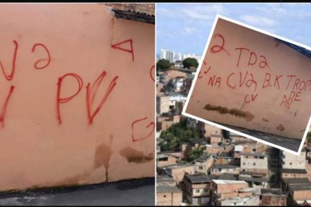 Facção criminosa invade casa de policial em Cosme de Farias