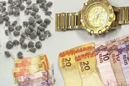Homem é detido com drogas durante patrulhamento da PM em Jequié