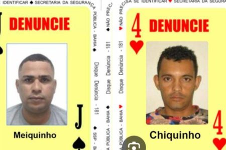Baralho do Crime: Líderes de facções são presos na Bahia e na Paraíba