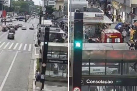 Idoso perde o controle de veículo e atropela duas pessoas na Avenida Paulista