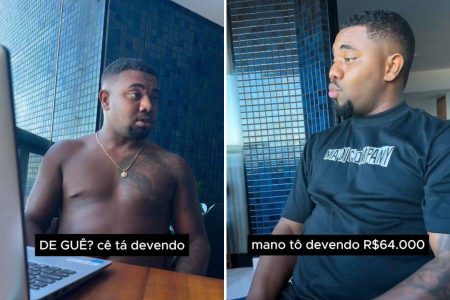 Davi Brito ironiza dívidas em vídeo com bordão “de guê?”