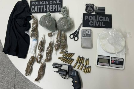 Suspeito de comandar homicídios e tráfico é preso em Jaguarari; armas e drogas foram apreendidas