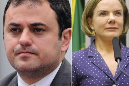 Acordo para encerrar greve de fome de Glauber envolveu telefonema de Gleisi para Motta