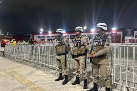 Polícia mobiliza 266 policiais para segurança do jogo Vitória x Universidad Católica pela Copa Sul-Americana