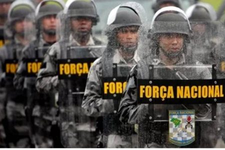 Força Nacional é enviada ao Extremo Sul da Bahia para combater violência Força Nacional é enviada ao Extremo Sul da Bahia para combater violência