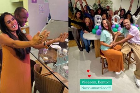 Sexo do bebê de Thiaguinho e Carol Peixinho é revelado; saiba qual é