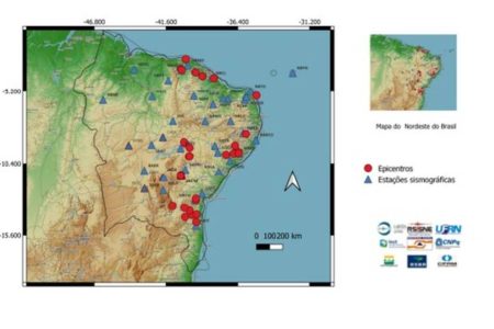 Bahia tem o maior número de tremores de terra do Nordeste em abril, diz levantamento