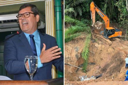 Vereador denuncia irregularidade ambiental em obra do VLT na Estrada do Derba