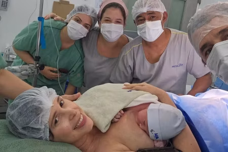 Nasce filho de médica baleada em tentativa de assalto em Salvador