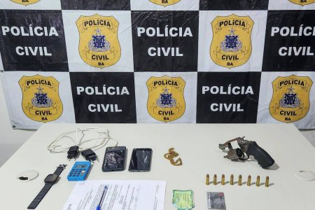 Suspeito de matar jovem durante assalto é preso em Camaçari