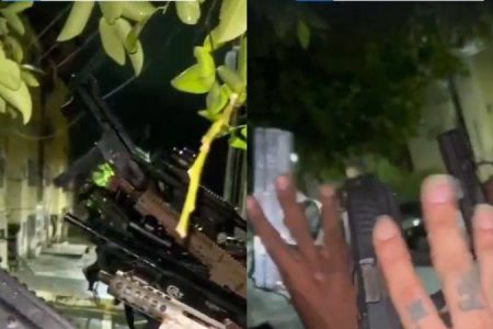 Integrantes de facção exibem armamento pesado em vídeo no bairro Vila Verde