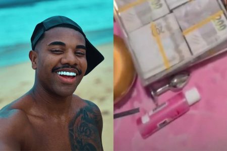 Davi Brito chama atenção ao mostrar plug anal e malotes falsos em mala Davi Brito chama atenção ao mostrar plug anal e malotes falsos em mala