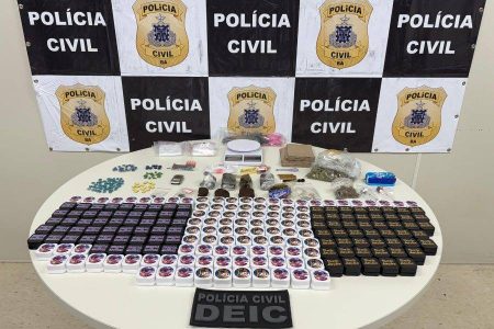 Suspeito de tráfico de drogas sintéticas é preso em hotel de Salvador