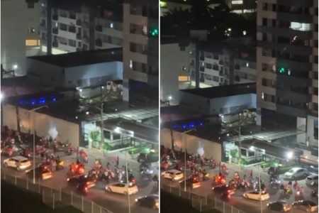 Entregador é agredido por cliente no Cabula e motociclistas protestam na porta do prédio