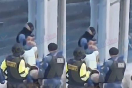 Agentes da Guarda Municipal agridem homem durante blitz em Pituaçu