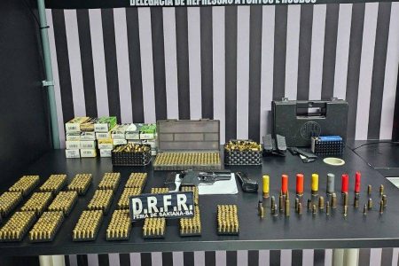 Homem é preso em Feira de Santana por fornecer armas a organização criminosa