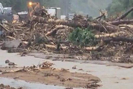 Deslizamentos e enchentes deixam 17 mortos na Coreia do Sul