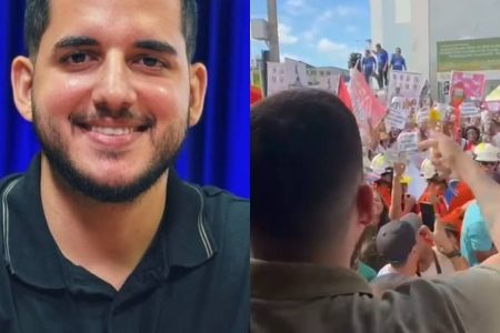 Porta-voz do MBL confronta professores municipais: “não cobram de Jerônimo”