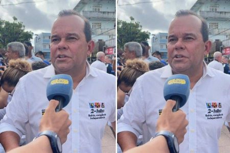 Geraldo Júnior exalta 2 de Julho e fala em “exemplo de cidadania e democracia do povo baiano”