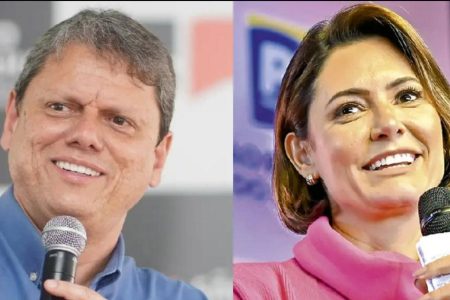 Quaest: Tarcísio e Michelle lideram como alternativas a Bolsonaro para 2026 Quaest: Tarcísio e Michelle lideram como alternativas a Bolsonaro para 2026
