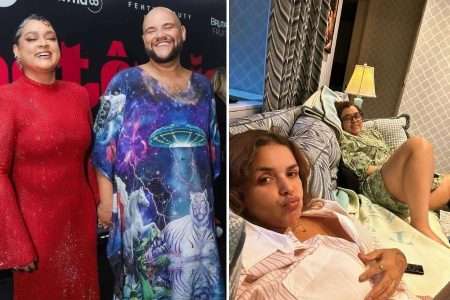 Amigos do coração: Gominho, Carolina Dieckmann e Jude Paula acompanharam Preta Gil em seus últimos momentos