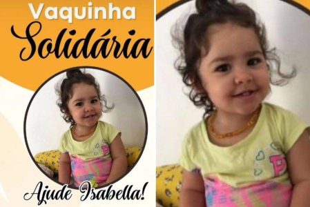 Família lança campanha para salvar bebê com miocardite aguda