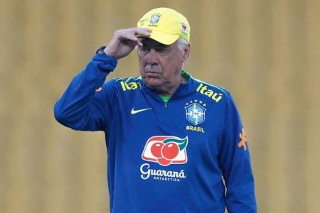 Ancelotti, técnico da Seleção, vai acompanhar Bahia x Santos na Arena Fonte Nova Ancelotti, técnico da Seleção, vai acompanhar Bahia x Santos na Arena Fonte Nova