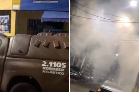 Confronto na Baixa Fria termina em morte e gera protestos de moradores Confronto na Baixa Fria termina em morte e gera protestos de moradores