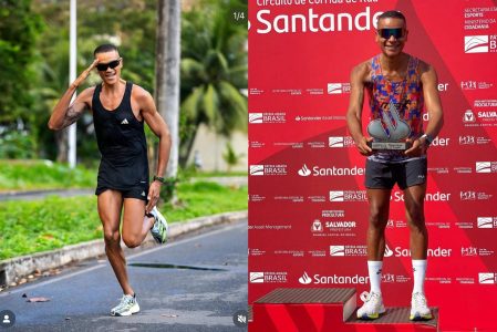 Atleta atropelado em Salvador deixa UTI e diz que vai continuar correndo: “de cadeira de rodas, muleta ou prótese”