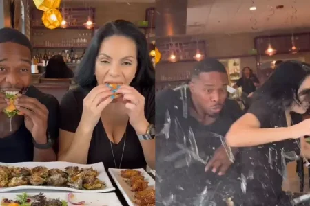 Vídeo: Influenciadores são atingidos em restaurante por carro desgovernado