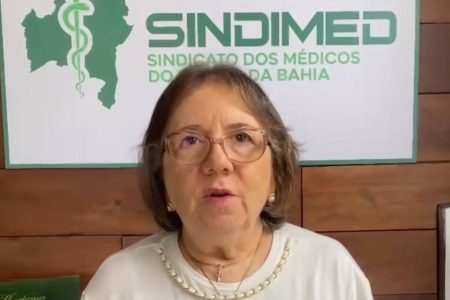 “Governo não está cuidando de quem cuida da gente”, diz presidente do Sindimed-BA “Governo não está cuidando de quem cuida da gente”, diz presidente do Sindimed-BA