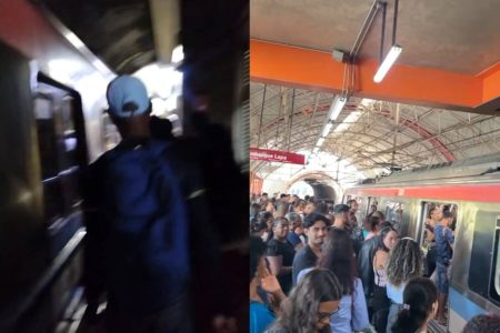 Falha no metrô deixa estações lotadas em Salvador