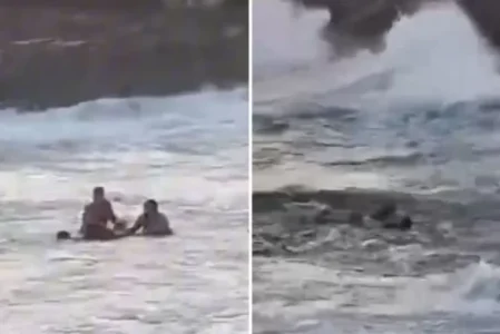 Jovem quase se afoga na Praia do Buracão e é resgatada por bombeiros em Salvador