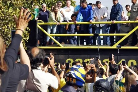 Tarcísio, Zema, Caiado e Ratinho Jr. se ausentam de ato pró-Bolsonaro e contra STF Tarcísio, Zema, Caiado e Ratinho Jr. se ausentam de ato pró-Bolsonaro e contra STF
