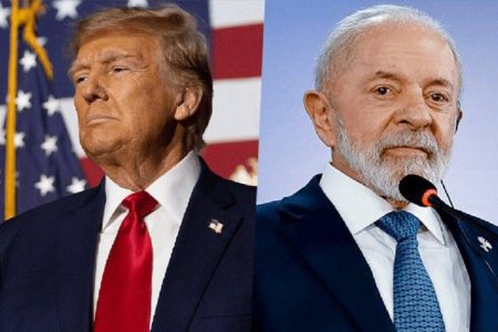 Pesquisa Ipsos-Ipec revela que 49% dos brasileiros defendem retaliação ao tarifaço de Trump Pesquisa Ipsos-Ipec revela que 49% dos brasileiros defendem retaliação ao tarifaço de Trump