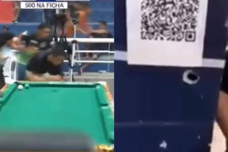 Tiroteio interrompe campeonato de sinuca e provoca pânico em ginásio na Bahia