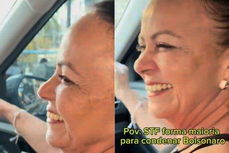 Aladilce treme de emoção e celebra condenação de Bolsonaro: ‘Vai pagar pelos crimes’ Aladilce treme de emoção e celebra condenação de Bolsonaro: ‘Vai pagar pelos crimes’