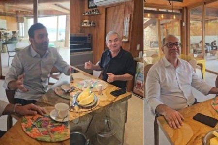 Muniz e Tiago selam apoio à reeleição de Coronel em Salvador Muniz e Tiago selam apoio à reeleição de Coronel em Salvador