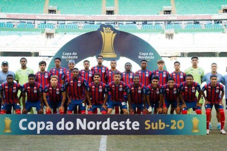Bahia cai para o Ceará e acumula mais um vice na Copa do Nordeste Sub-20 
