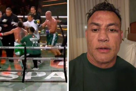 “Werdum, tenha vergonha”: Popó se pronuncia e pede desculpas após confusão generalizada em ringue “Werdum, tenha vergonha”: Popó se pronuncia e pede desculpas após confusão generalizada em ringue