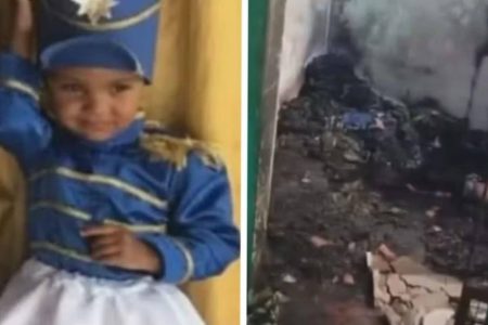 Criança de 2 anos morre em incêndio na zona rural de Riachão do Jacuípe