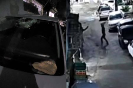 Moradores agridem homem suspeito de vandalizar carros em São Caetano