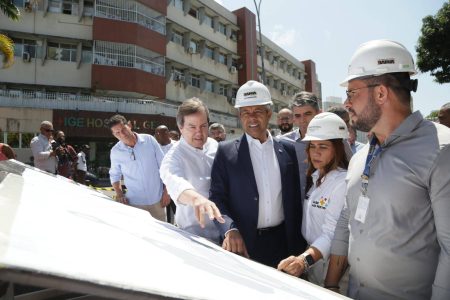 Reforma do HGE terá heliponto e 88 novos leitos Reforma do HGE terá heliponto e 88 novos leitos
