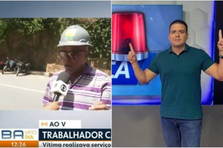 Representante de sindicato cita programa Alô Juca em entrevista à TV Bahia