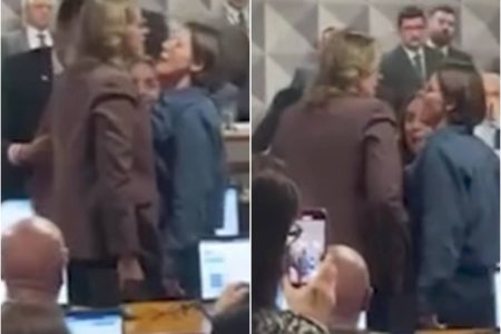 Senadora da base de Lula e deputada do PL “batem boca” em CPMI do INSS 