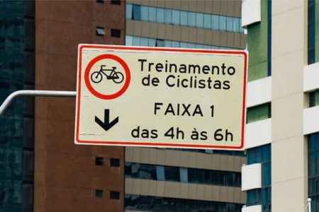 Salvador ganha área de proteção para ciclistas de competição na Avenida Magalhães Neto