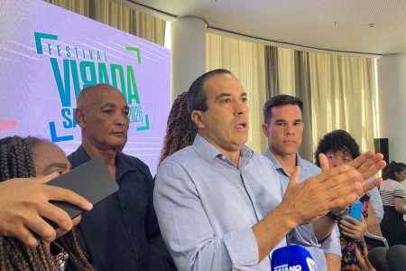 “No que depender da prefeitura, não terá um dia de atraso”, diz Bruno Reis sobre a ponte Salvador-Itaparica “No que depender da prefeitura, não terá um dia de atraso”, diz Bruno Reis sobre a ponte Salvador-Itaparica